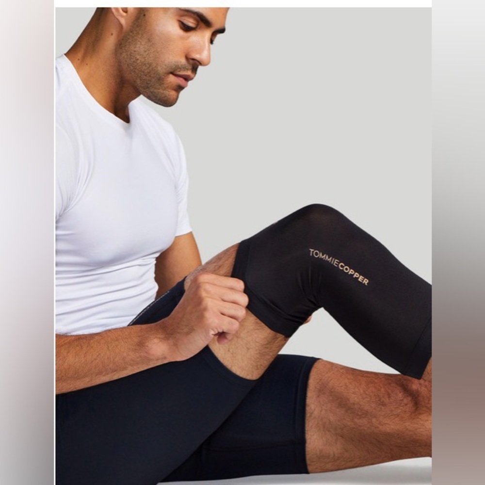 Tommie Copper Unisex Core Compression Knee Sleeves Black XXX LARGE (3X).     NWT - Picture 5 of 9